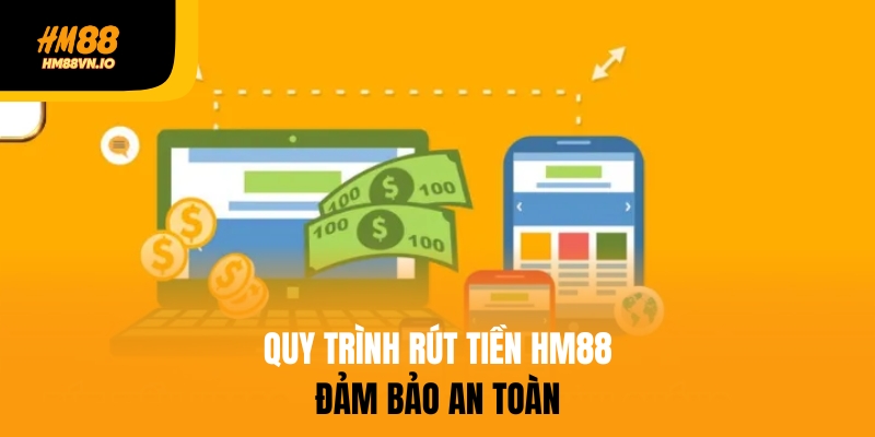 Quy trình rút tiền HM88 đảm bảo an toàn